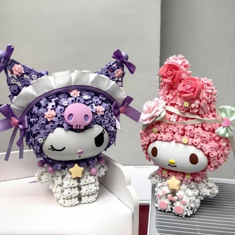 花柄ガーデンテーマのビルディングブロックブラインドボックスキ - Good Floral & Wedding Decor Supply のレビューと価格